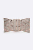 Rhinestone Bowtie Convertible Clutch